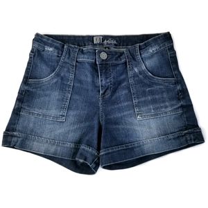 KUT from the Kloth Jean Shorts Sz10 Medium Wash
